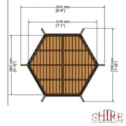 Pressure Treated Arbour - 7ft X 6ft -Build4less Shop 002A1758PLANINTSHIREARBOURFOXGLOVE 700x 471e4b9d 7743 4cc6 b8a9 515260a4c42a