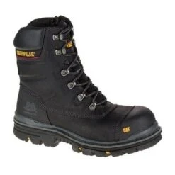 CATerpillar Premier 8" Water Resistant Hi-Leg Safety Boot With Side Zip - All Sizes