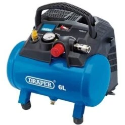 Draper Oil-Free Air Compressor - 6L - 1.2kW