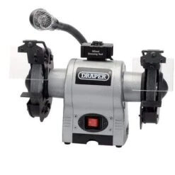 Draper Bench Grinder With Worklight - 150mm - 370W