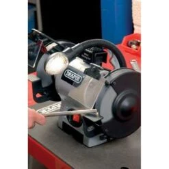 Draper Bench Grinder With Worklight - 150mm - 370W -Build4less Shop 05095 GD625Liu2