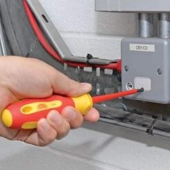 Draper Ergo-Plus Fully Insulated Interchangeable Blade Screwdriver Set - (10 Piece) -Build4less Shop 05721 965I 10iu1