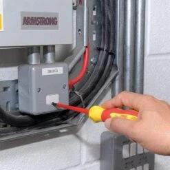 Draper Ergo-Plus Fully Insulated Interchangeable Blade Screwdriver Set - (10 Piece) -Build4less Shop 05721 965I 10iu2