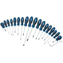 Draper Soft Grip Screwdriver Set - (19 Piece)