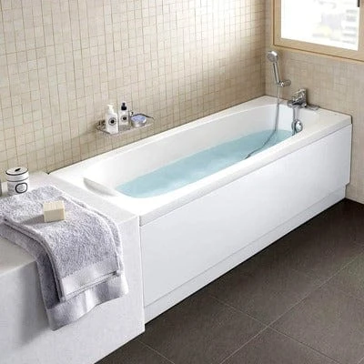 Roca Malaga Bath 1700 X 700mm 2 Tap Holes 2 Roca Malaga Bath 1700 X 700mm 2 Tap Holes - Image 2