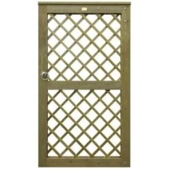 Diamond Trellis Gate Inc Fittings - 1.78m X 1m
