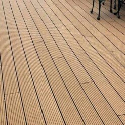 RynoTerrace Classic Grooved Reversible Composite Deck Board Sample -Build4less Shop 1440 classic sand terrace1 2 c8dcab0e 4fb7 4916 b576 363ef811a1fd