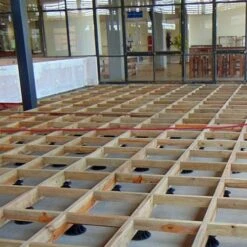 RDA-C Adjustable Self-Leveling Decking Pedestal For Aluminium Joist - All Sizes -Build4less Shop 1440 timber substructure ryno pedestals decking su 13