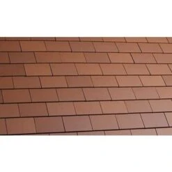 Marley Acme Single Camber Clay Plain Roof Tile - Red Smooth (Band Of 12)