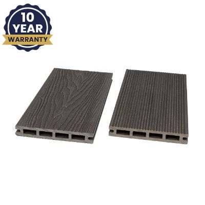 DDecks DuroD3 Composite Reversible Decking Board (Hollow) 145mm X 21mm X 3.6m - All Colours 4 DDecks DuroD3 Composite Reversible Decking Board (Hollow) 145mm X 21mm X 3.6m - All Colours - Image 4