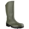 Dunlop Devon Safety Wellington Green - All Sizes