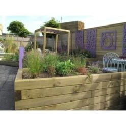 Ungrooved Landscape Timber (Planed Timber) - 90mm X 140mm X 2.35m -Build4less Shop 23028