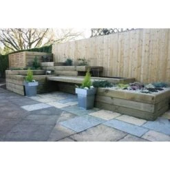 Ungrooved Landscape Timber (Planed Timber) - 90mm X 140mm X 2.35m -Build4less Shop 23031