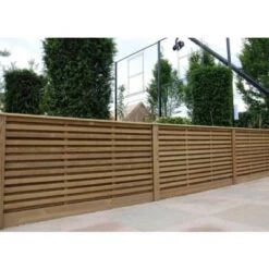 Frameless Venetian Hit And Miss Fence Panel - All Sizes -Build4less Shop 26449