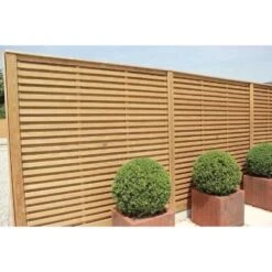 Frameless Venetian Hit And Miss Fence Panel - All Sizes -Build4less Shop 27303