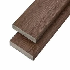 Cladco Capstock PVC ASA Premium Woodgrain Effect Decking Board 200mm X 32mm X 3.6m - All Colours -Build4less Shop 3.6m Premium Woodgrain walnut 400x400 e64f545c 0af9 43d5 b146 38fb375db999