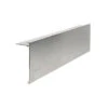 AF6 Aluminium Roof Edge Trim Mill Finish 150mm X 64mm X 3m