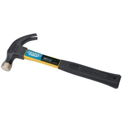 Draper Expert 450G (16oz) Fibreglass Shafted Claw Hammer 1 Draper Expert 450G (16oz) Fibreglass Shafted Claw Hammer