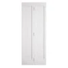 Shaker 2 Panel White Primed Panel Bi-Fold Internal Door 1981 X 762mm