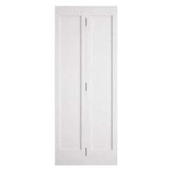 Shaker 2 Panel White Primed Panel Bi-Fold Internal Door 1981 X 762mm