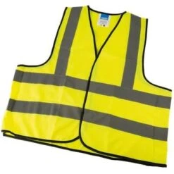 Draper High Visibility Traffic Waistcoat To EN471 Class 2L - All Sizes