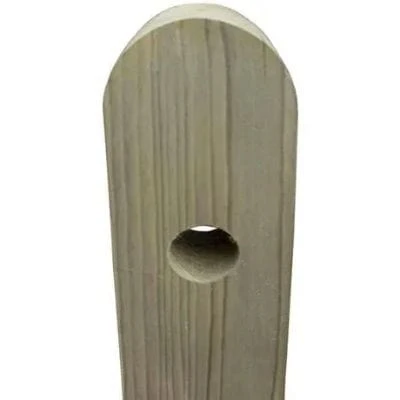 Rounded Top Inter Post (For 41.5mm Galvanised Tube) 2 Rounded Top Inter Post (For 41.5mm Galvanised Tube) - Image 2