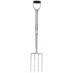 Draper Stainless Steel Garden Fork With Soft Grip - All Sizes