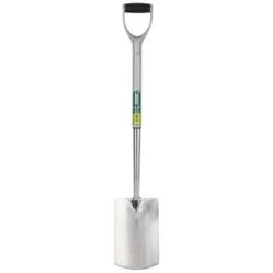 Draper Stainless Steel Garden Spade With Soft Grip - All Sizes