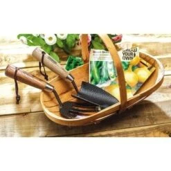 Draper Carbon Steel Heavy Duty Hand Fork And Trowel Set With Ash Handles -Build4less Shop 83776 iu1