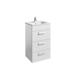 Roca Debba Unik 600mm 3 Drawer Wall Hung Vanity Unit - All Colours