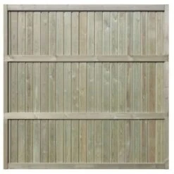 Level Top Tongue And Groove Effect Fence Panel - All Sizes -Build4less Shop 9291