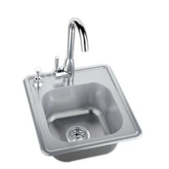 Sunstone Water Sink With Tap And Soap Dispenser