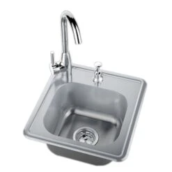 Sunstone Water Sink With Tap And Soap Dispenser -Build4less Shop A SS17 2