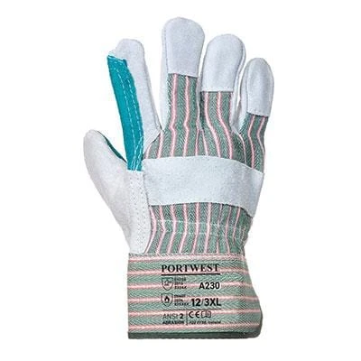 Portwest Double Palm Rigger Glove (Pack Of 12) - All Sizes 2 Portwest Double Palm Rigger Glove (Pack Of 12) - All Sizes - Image 2