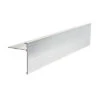AA3 Aluminium Roof Edge Trim Mill Finish 100mm X 75mm X 3m