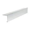 AF4/ AF4L Aluminium Roof Edge Trim Mill Finish - Full Range