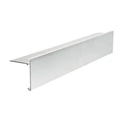 AF4/ AF4L Aluminium Roof Edge Trim Mill Finish - Full Range