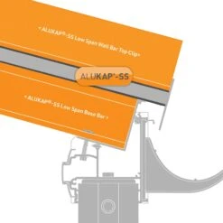 Alukap-SS Low Profile Wall Bar - Full Range -Build4less Shop AKSS310B 03T