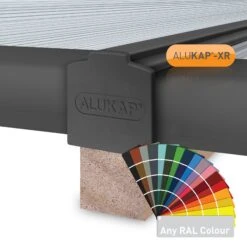 Alukap-XR 45mm Aluminium Bar With 45mm Slot Fit Rafter Gasket And End Cap - All Lengths -Build4less Shop AKX228P 02I f34c99a3 e271 483b a4df 534cc6503c54