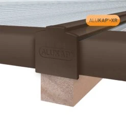 Alukap-XR 60mm Aluminium Bar With 45mm Rafter Gasket And End Cap - Full Range -Build4less Shop AKX328B 02I