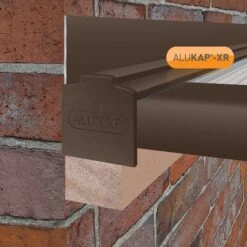 Alukap-XR 60mm Aluminium Wall Bar With 45mm Rafter Gasket And End Cap - All Lengths -Build4less Shop AKX560B 02I
