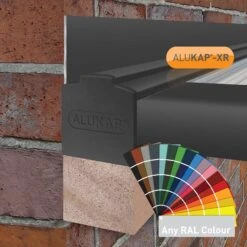 Alukap-XR 60mm Wall Bar 3.0m With Rafter Gasket And End Cap - All Colours -Build4less Shop AKX576P 02I