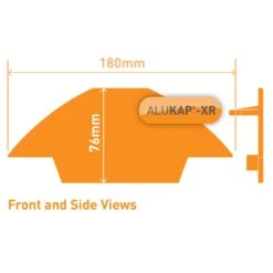 Alukap-XR Ridge Gable End Plate - All Colours -Build4less Shop AKX772B 01T