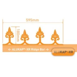 Alukap-XR 595mm Aluminium Crest - All Colours -Build4less Shop AKX775B 01T