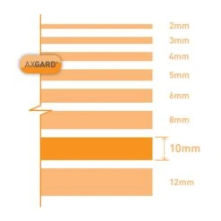 Axgard 10mm Clear UV Protect Polycarbonate Sheet - All Sizes -Build4less Shop AP10CUV1 01T