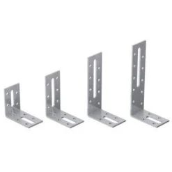 Galvanised Adjustable Angle Brackets - All Sizes