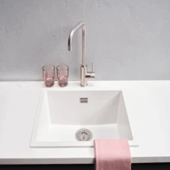 Amsterdam 40 1 Bowl Granite Composite Kitchen Sink - All Colours -Build4less Shop Amsterdam401BowlGraniteCompositeKitchenSink AllColours1