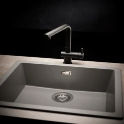 Amsterdam 50 1 Bowl Granite Composite Kitchen Sink - All Colours 8 Amsterdam 50 1 Bowl Granite Composite Kitchen Sink - All Colours -Build4less Shop Amsterdam501BowlGraniteCompositeKitchenSink AllColours