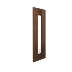 Axis Walnut Pre Finished Glazed Internal Door - All Sizes -Build4less Shop Axis Walnut Internal Door Prefinished 1