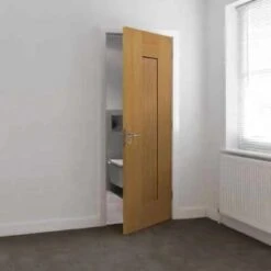 Axis Oak Pre Finished Internal Door - All Sizes -Build4less Shop Axis oak carpet Full